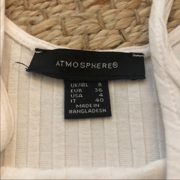 White Tank Top Bodysuit - Picture 2 of 2